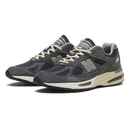 U991GG2 New Balance 991V2 Gray Navy (Men's)