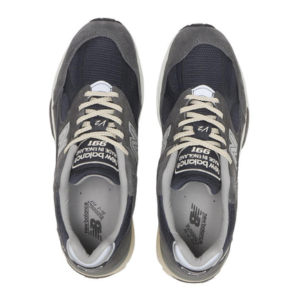 U991GG2 New Balance 991V2 Gray Navy (Men's)