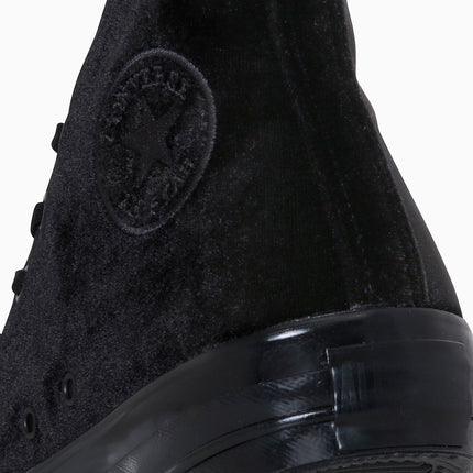 31313321 Converse All Star US Velvet Hi Black Monochrome (Men's)