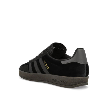 JI2712 adidas Originals Gazelle Indoor Core Black Carbon Grey Five (Women's)