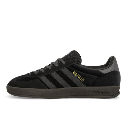 JI2712 adidas Originals Gazelle Indoor Core Black Carbon Grey Five (Women's)