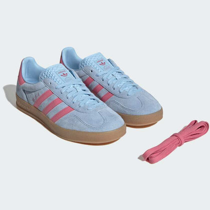 JH6193 adidas Originals Gazelle Indoor Clear Sky Rose Tone Gum (Men's)