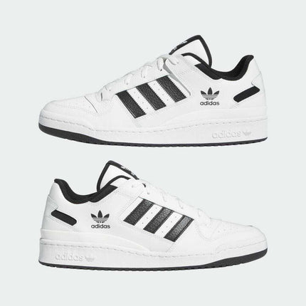 IH7830 adidas Originals Forum Low CL Core White Core Black (Men's)