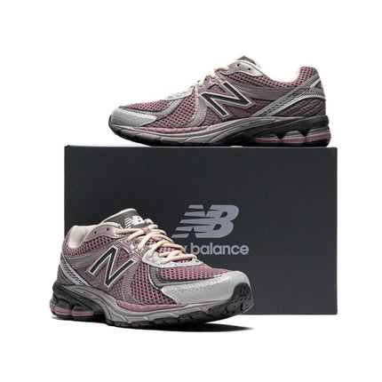 ML860BW2 New Balance 860V2 Ice Wine Magnet Raincloud (Men's)