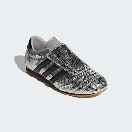 JH9664 adidas Originals Taekwondo Silver Metallic Core Black Gum (Women's)