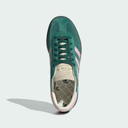 JI2648 adidas Originals Handball Spezial Collegiate Green Clear Pink (Women's)