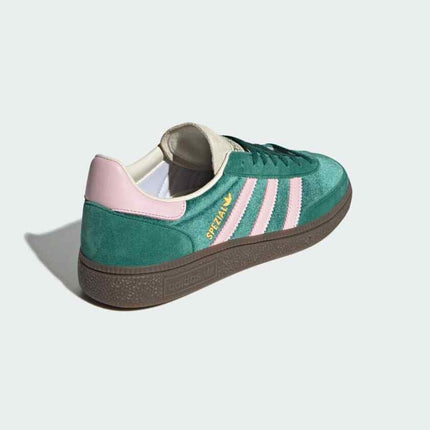 JI2648 adidas Originals Handball Spezial Collegiate Green Clear Pink (Women's)