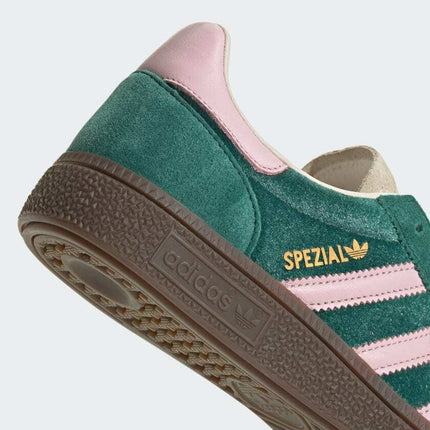 JI2648 adidas Originals Handball Spezial Collegiate Green Clear Pink (Women's)