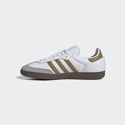 JH8796 adidas Originals Samba OG Cloud White Brown Desert Clear Granite (Men's)