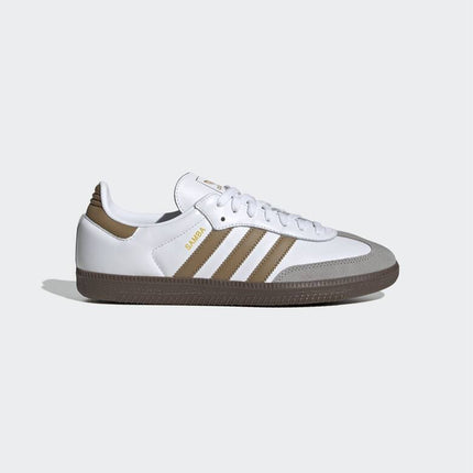 JH8796 adidas Originals Samba OG Cloud White Brown Desert Clear Granite (Men's)