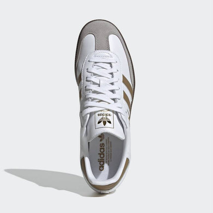 JH8796 adidas Originals Samba OG Cloud White Brown Desert Clear Granite (Men's)