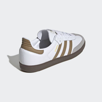 JH8796 adidas Originals Samba OG Cloud White Brown Desert Clear Granite (Men's)