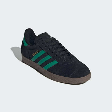 JH5394 adidas Originals Gazelle Core Black Court Green Cloud White (Men's)