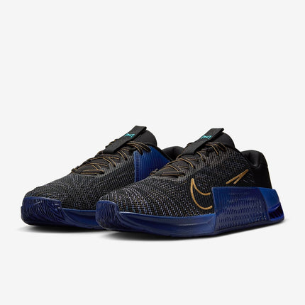 HF1098-001 Nike Metcon 9 AMP Black Deep Night Copper Moon Blue Void (Men's)