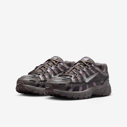 HV5064-200 Nike GS P-6000 Cave Stone Medium Ash Flat Pewter Metallic