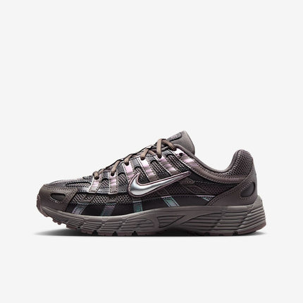 HV5064-200 Nike GS P-6000 Cave Stone Medium Ash Flat Pewter Metallic