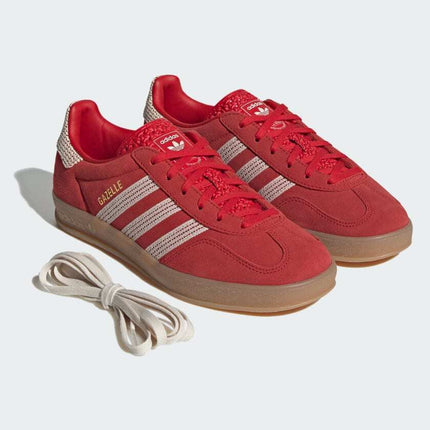 JI2756 adidas Originals Gazelle Indoor Better Scarlet Wonder White Gum (Women's)