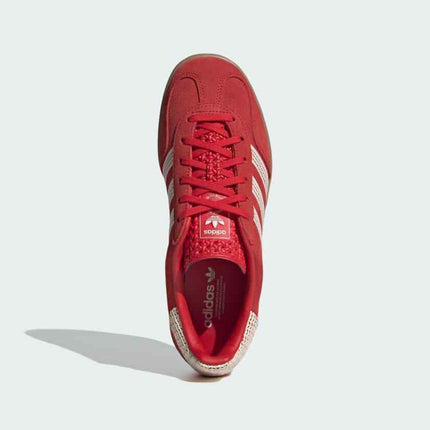 JI2756 adidas Originals Gazelle Indoor Better Scarlet Wonder White Gum (Women's)