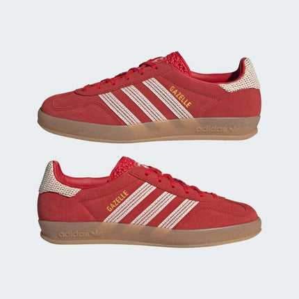 JI2756 adidas Originals Gazelle Indoor Better Scarlet Wonder White Gum (Women's)