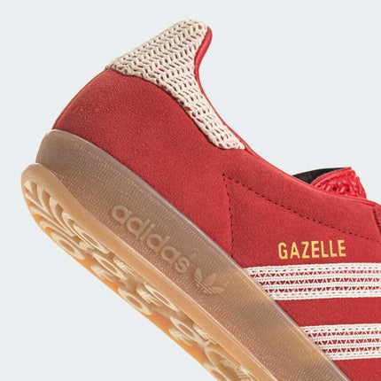 JI2756 adidas Originals Gazelle Indoor Better Scarlet Wonder White Gum (Women's)