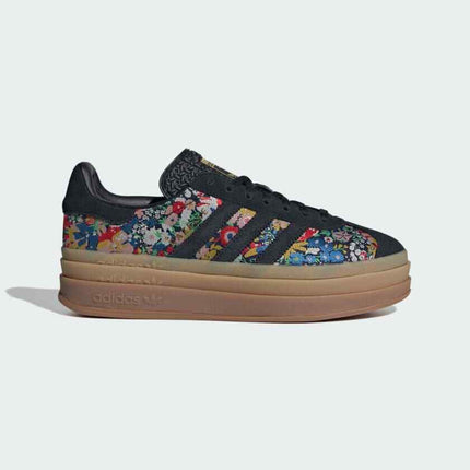 JI2572 Liberty London adidas Originals Gazelle Bold Core Black (Women's)