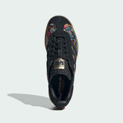 JI2572 Liberty London adidas Originals Gazelle Bold Core Black (Women's)