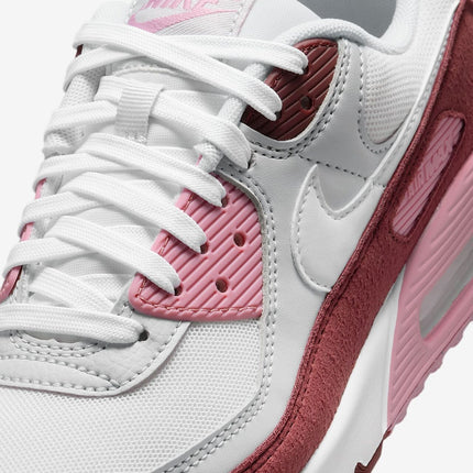 HM9451-600 Nike Air Max 90 SE Dark Team Red Platinum Tint Pure Platinum (Women's