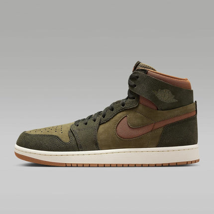 DV1307-201 Nike Air Jordan 1 Zoom CMFT 2 Medium Olive Sequoia Sail Legend (Men's