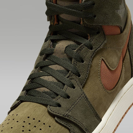 DV1307-201 Nike Air Jordan 1 Zoom CMFT 2 Medium Olive Sequoia Sail Legend (Men's