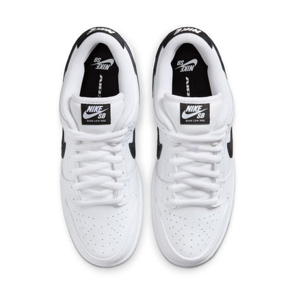 HF3704-100 Nike SB Dunk Low Pro White Black (Men's)