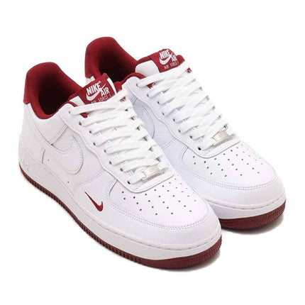 HM9483-100 Nike Air Force 1 Low '07 LV8 White Burgundy (Men's)