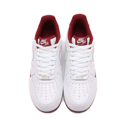 HM9483-100 Nike Air Force 1 Low '07 LV8 White Burgundy (Men's)