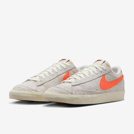 HF3158-100 Nike Blazer Low '77 PRM Summit White Safety Orange Coconut (Men's)