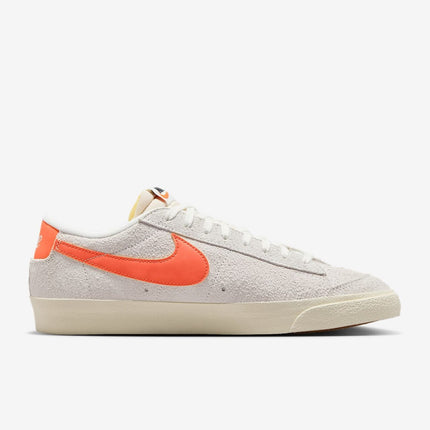 HF3158-100 Nike Blazer Low '77 PRM Summit White Safety Orange Coconut (Men's)