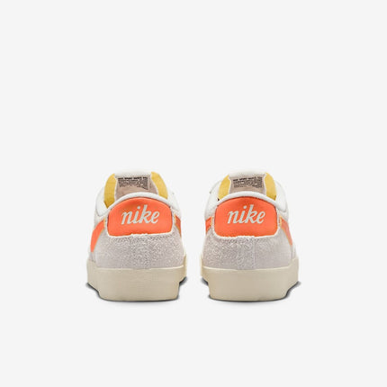 HF3158-100 Nike Blazer Low '77 PRM Summit White Safety Orange Coconut (Men's)