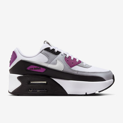 FD4328-109 Nike Air Max 90 LV8 White Bold Berry Wolf Grey Photon Dust (Women's)