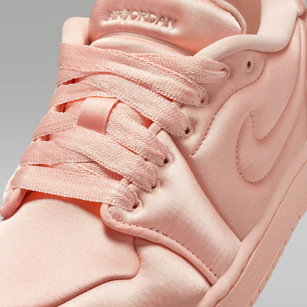 HF3969-600 Nike Women's Air Jordan 1 Low Method of Make Satin Pink (Women's)