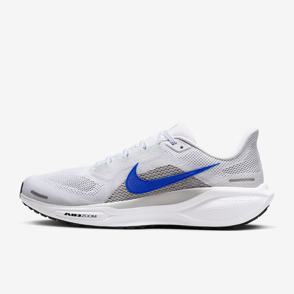 FD2722-110 Nike Pegasus 41 White Wolf Grey Pure Platinum Racer Blue (Men's)