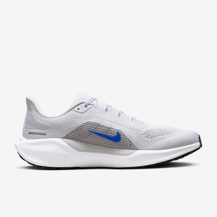 FD2722-110 Nike Pegasus 41 White Wolf Grey Pure Platinum Racer Blue (Men's)