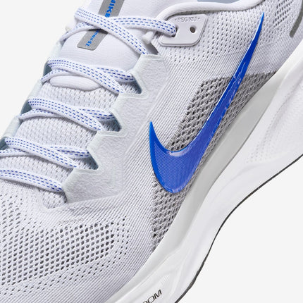 FD2722-110 Nike Pegasus 41 White Wolf Grey Pure Platinum Racer Blue (Men's)