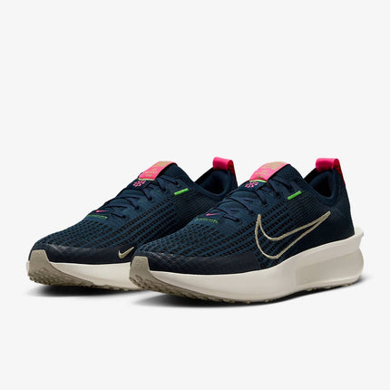 FD2291-407 Nike Interact Run Armory Navy Hyper Pink Pale Ivory Desert (Men's)