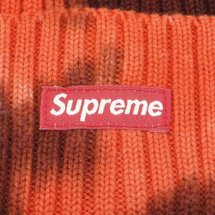 Supreme Overdyed Beanie Splatter Red (24SS)