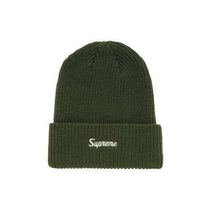 Supreme Loose Gauge Beanie Olive