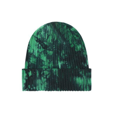 Supreme Overdyed Beanie Splatter Green (24SS)