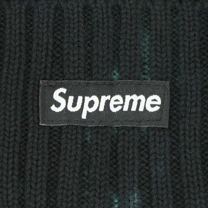 Supreme Overdyed Beanie Splatter Green (24SS)