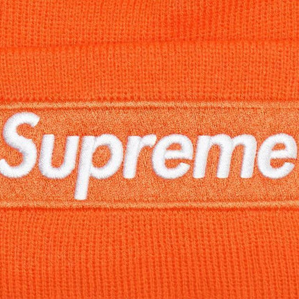 Supreme New Era Box Logo Beanie Orange