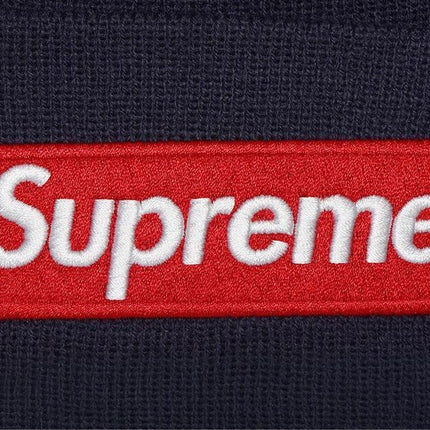 Supreme New Era Box Logo Beanie Navy