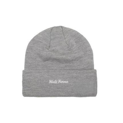 Supreme New Era Box Logo Beanie Heather Grey