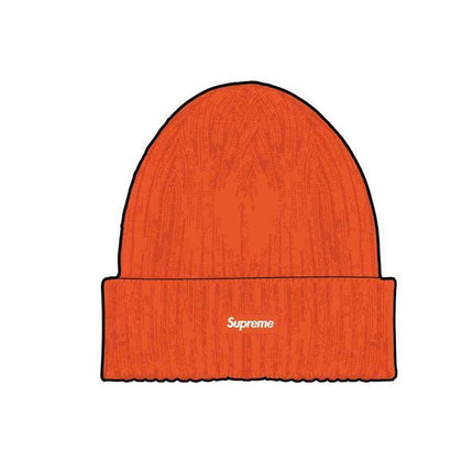 Supreme Overdyed Beanie Orange (24SS)