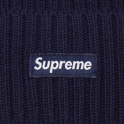 Supreme Overdyed Beanie Navy (24SS)